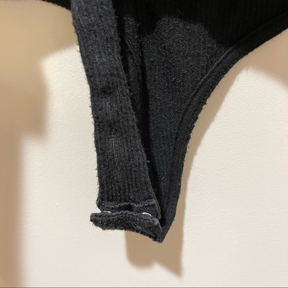 Fashion Nova bundle of 3 Ribbed Knit Thong Bodysuits -XS - Picture 4 of 11